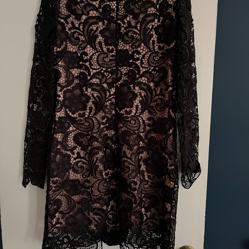 Dress The Population black lace cocktail dress. - Picture 5 of 6
